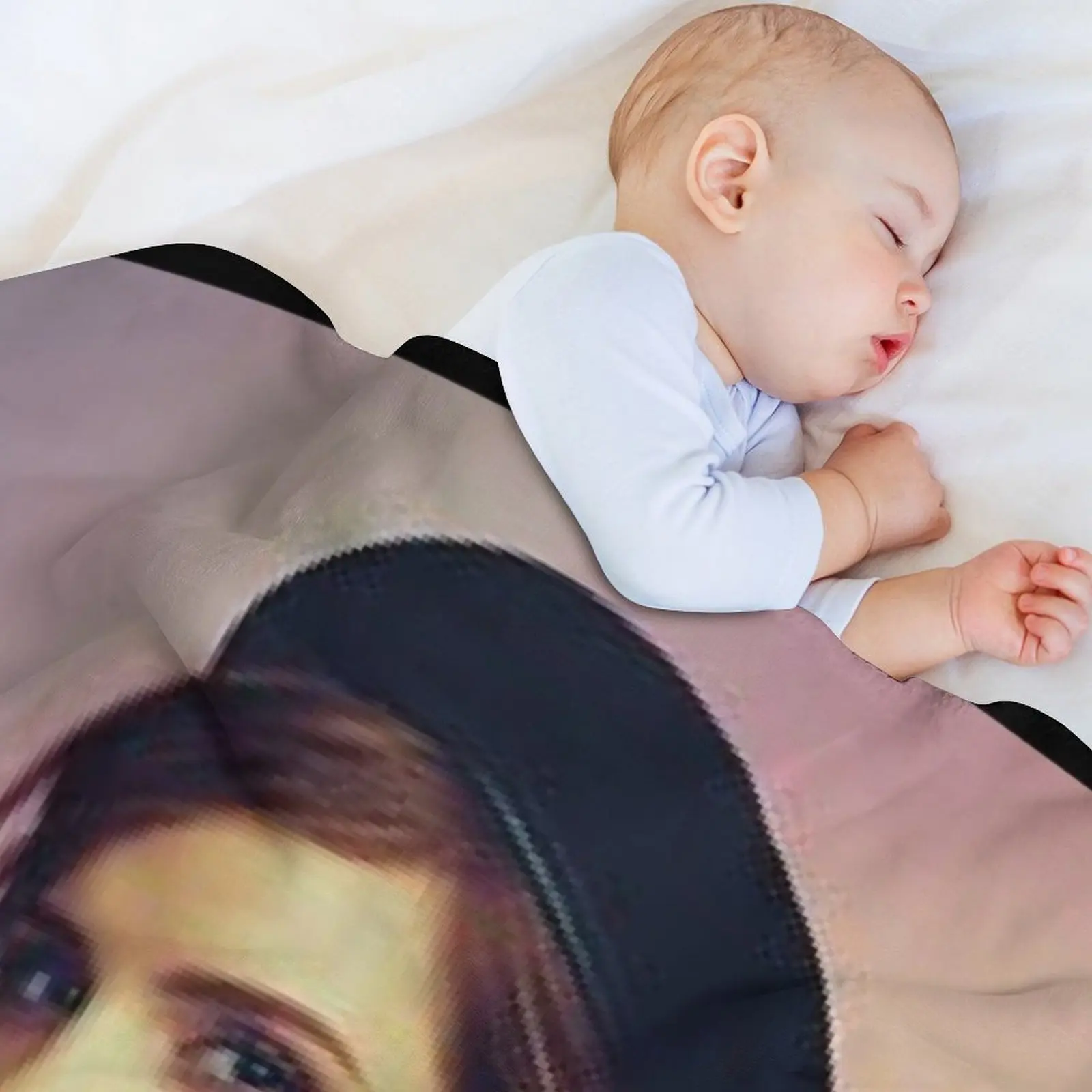 إيما واتسون رمي بطانية منقوشة دافئة متعددة الأغراض بطانية هدية شخصية #3