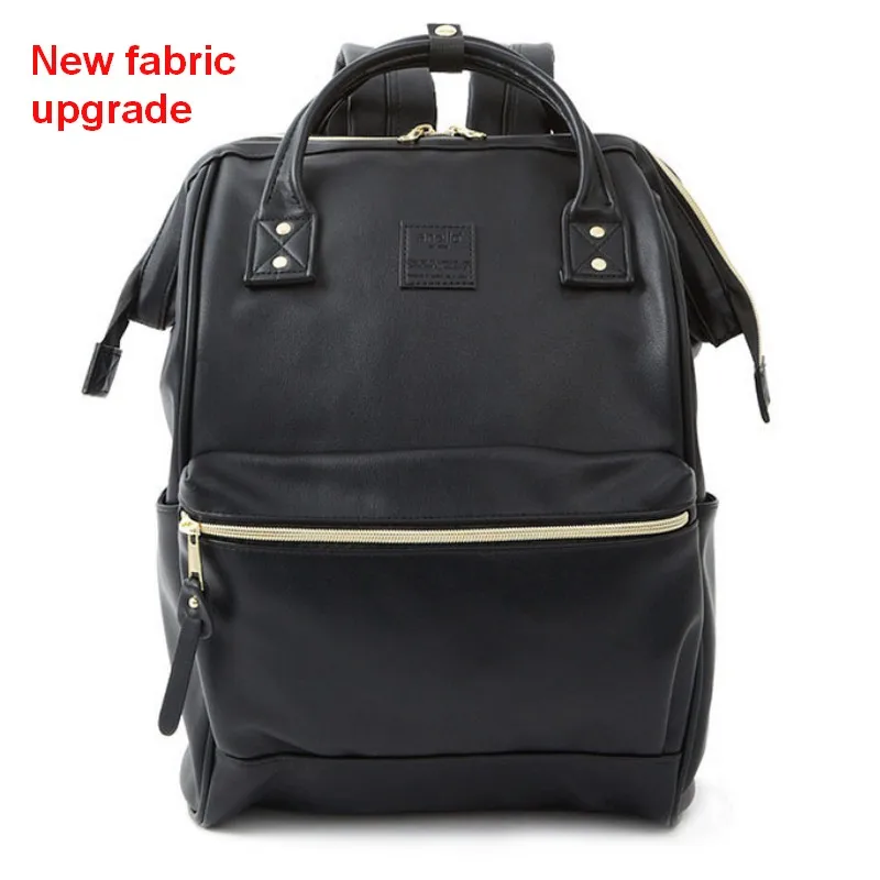 New upgrade Pu Leather Men\'s Backpack 15.6 Inch Anti-theft Laptop Bag 2022 Fashion Teenagers Business Casual Travel Rucksack