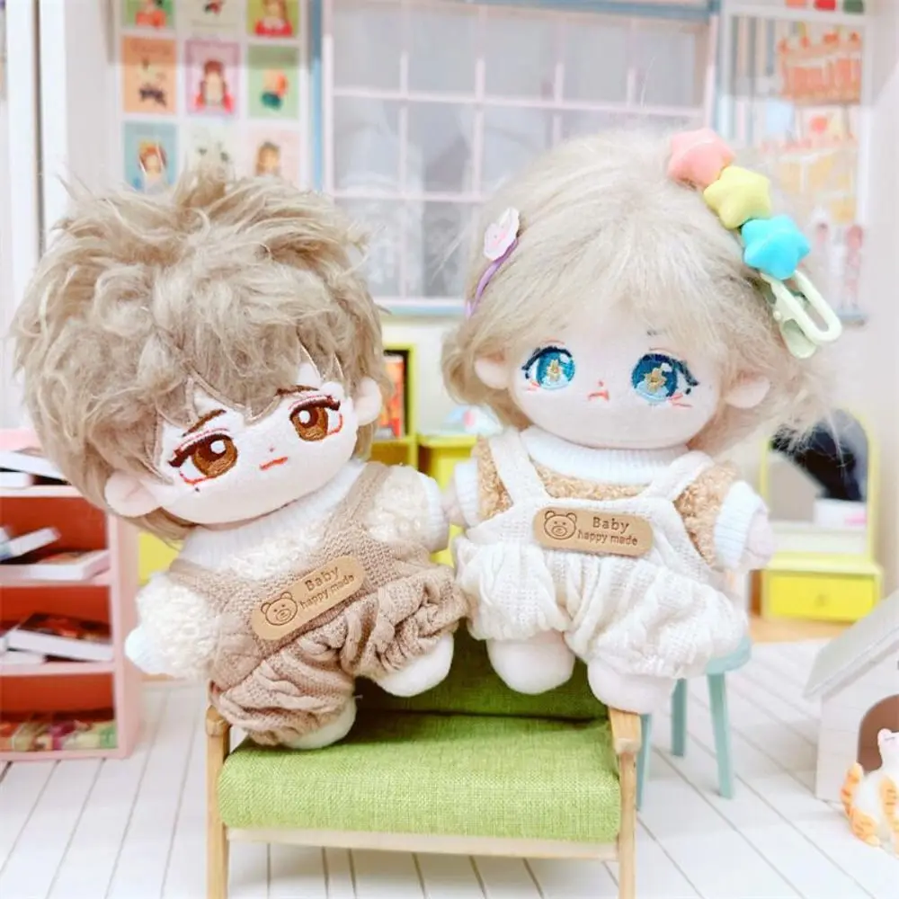Cute Doll T-shirt Clothes High Quality Candy Color Mini Mini Clothes Suits Dolls Toys Accessories 10cm Cotton Doll