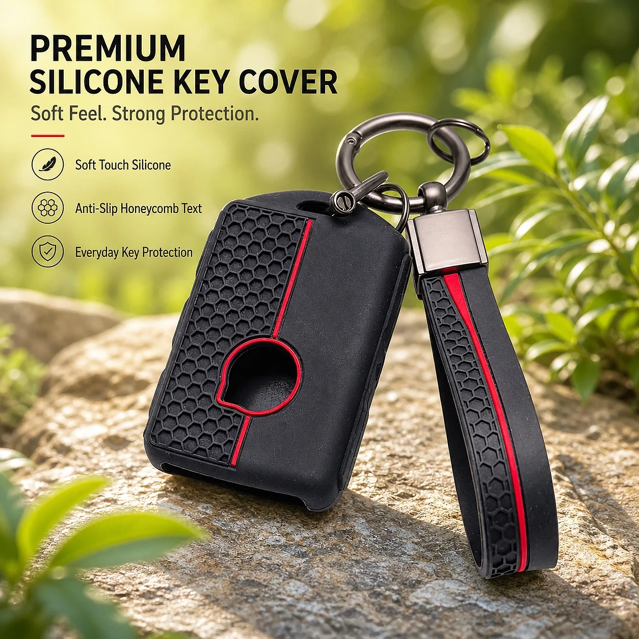 Key Cover with keychain for Volvo EX30 EX90 XC90 XC60 S90 V90 S60 V60 XC40 Anti-Scratch Shockproof Soft Grip Dust Cover