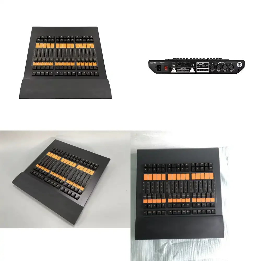 Grand Fader Wing for Wedding DJ Club Concert Equipment Controller DMX 512 Lighting Console Stage Lighting Control System