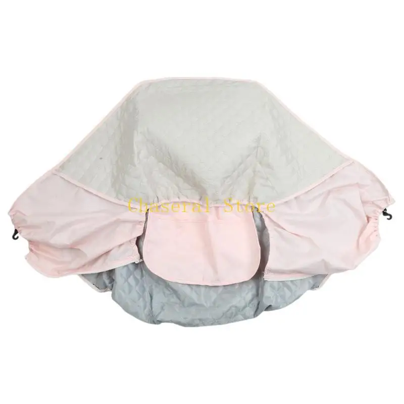 E7CE Breathable Baby Pushchair Rain Cover Windproof Pushchair Cover Universal Pushchair Accessory