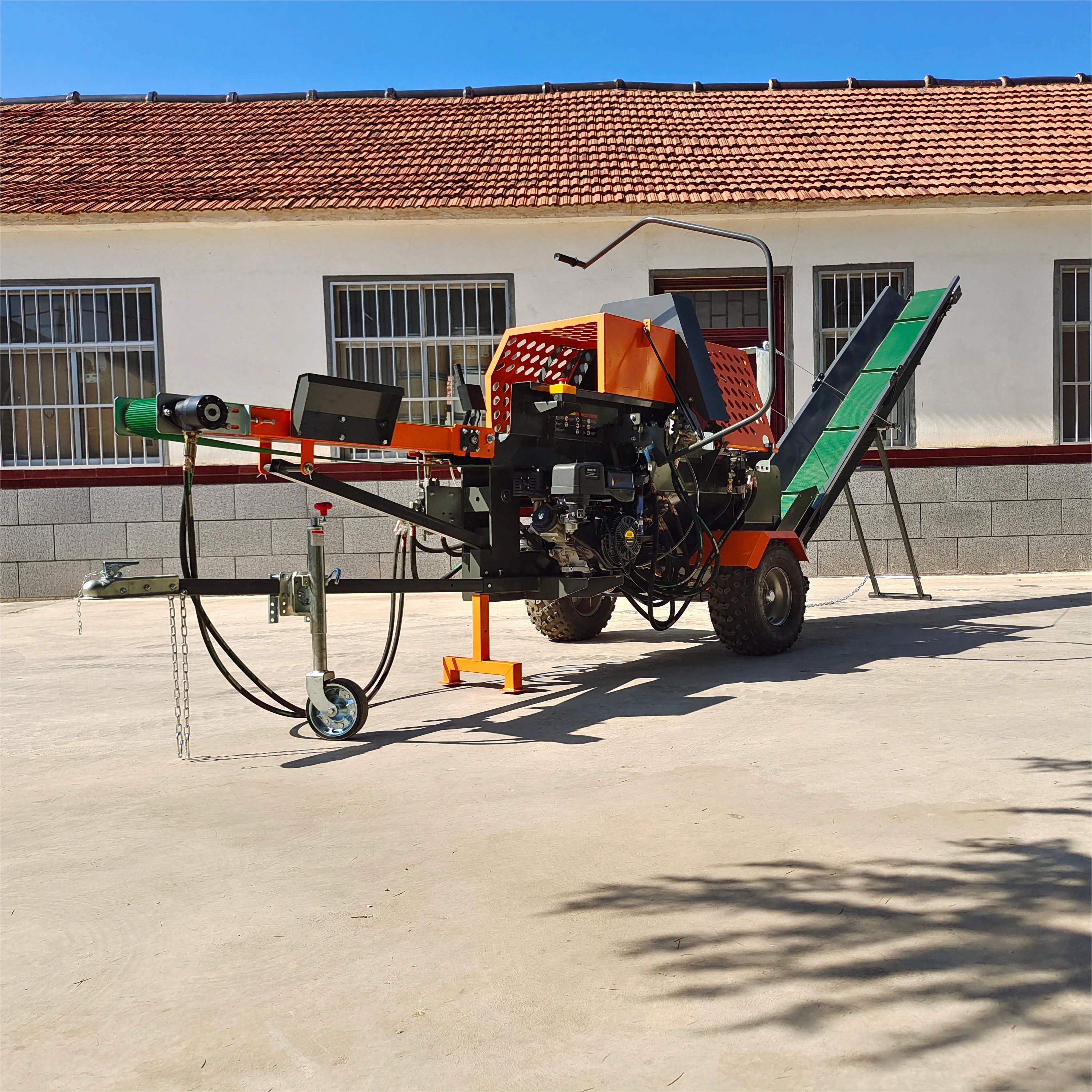 

Agricultural Machinery and Equipment Wood Splitting Machines Timber Cutting Machine Log Splitter Hydraulic Firewood Processor