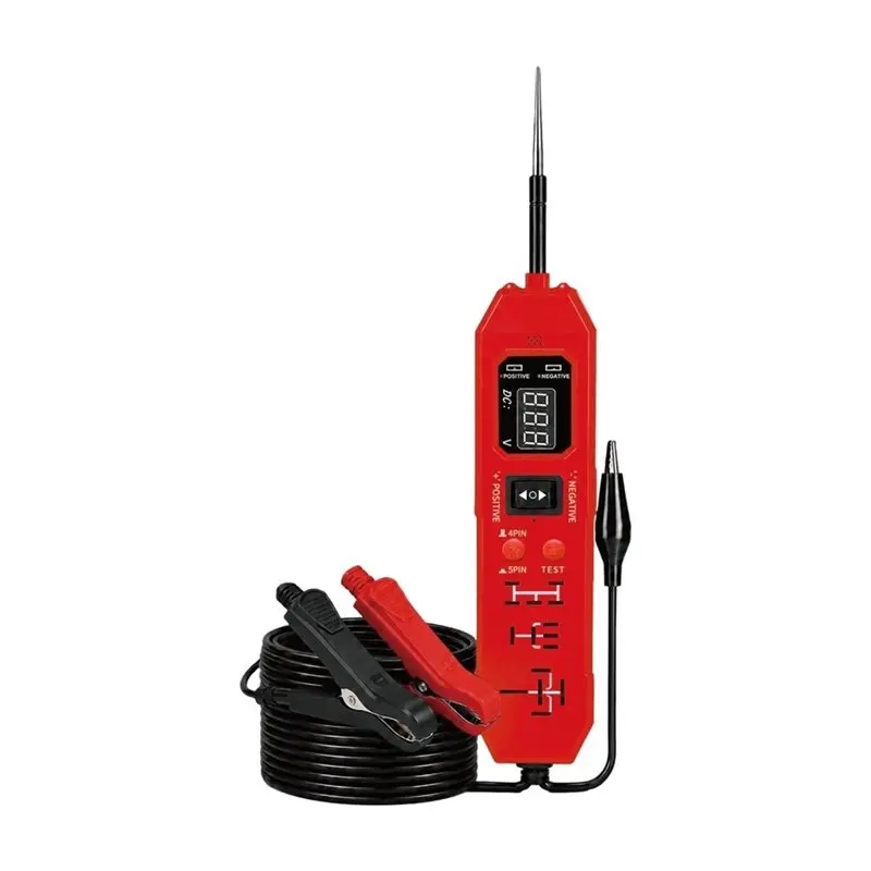 DHBH 2X Car Circuit Tester Relay Tester, 2 In 1 Digital Voltage Tester, 12-24V Dc Power Circuit Tester,Relay Diagnostic Tool