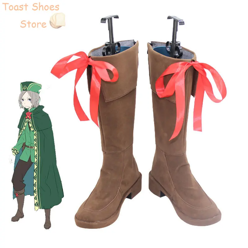 

Anime Re:Life in a different world Otto Suwen Cosplay Shoes Halloween Carnival Boots PU Leather Shoes Cosplay Props Costume Prop