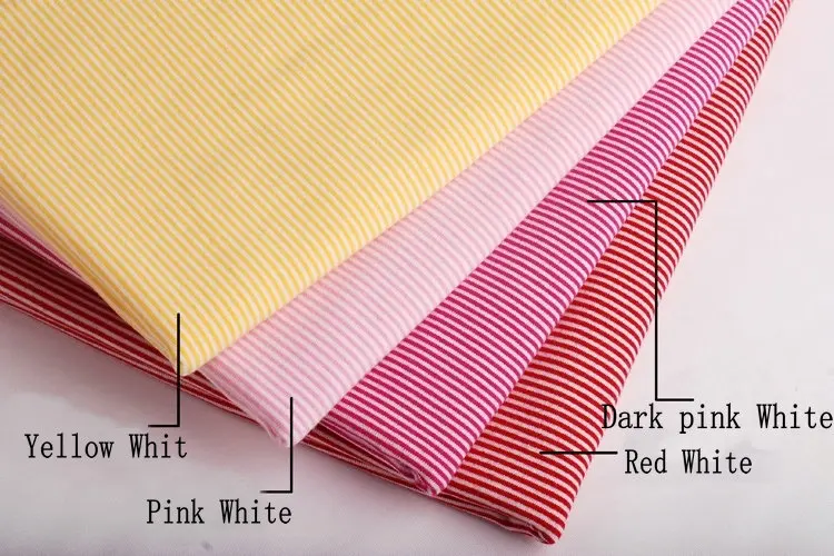 wide 1mm stripe 100% cotton knitting elastic fabric DIY sewing clothing cloth 165cm wide 100% tissu hometextile tela sewing