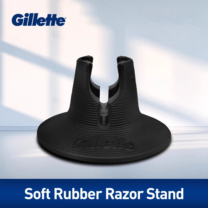 Gillette Soft Rubber Razor Stand for Gillette Razors Vector2 Vector3 Mach3 Fusion5