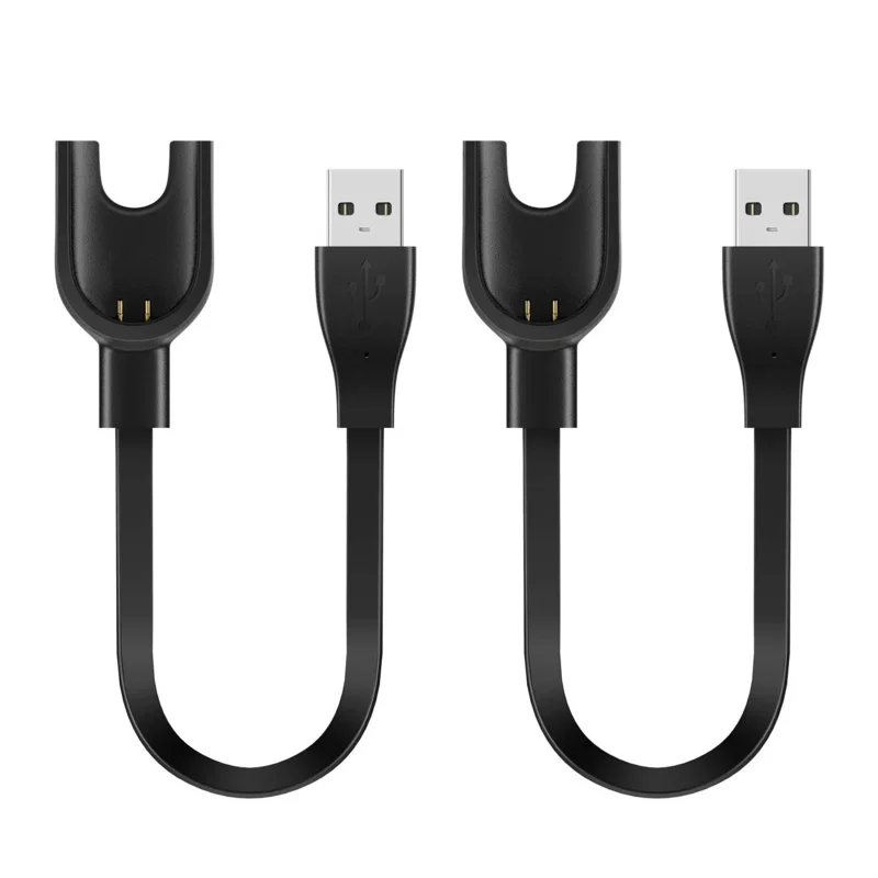 

2 Pack for Mi Band 3 USB Smart Watch Charger Replacement Charger Cable