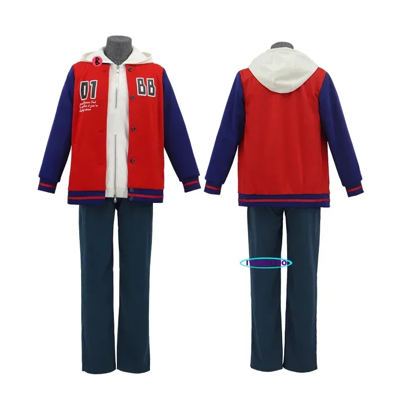 

Новый японский голосовой актер Division Rap Battle Yamada Ichiro Hypnosis Mic Buster Bros!!! MC.B.B Униформа Костюм Косплей Костюм GQ4