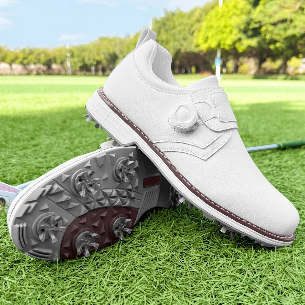 New Arrival Golf Shoes For Man Anti-Slip Golf Sneakers Youth Professional Athletic Shoe For Men Outdoor Lawn Walking Shoes