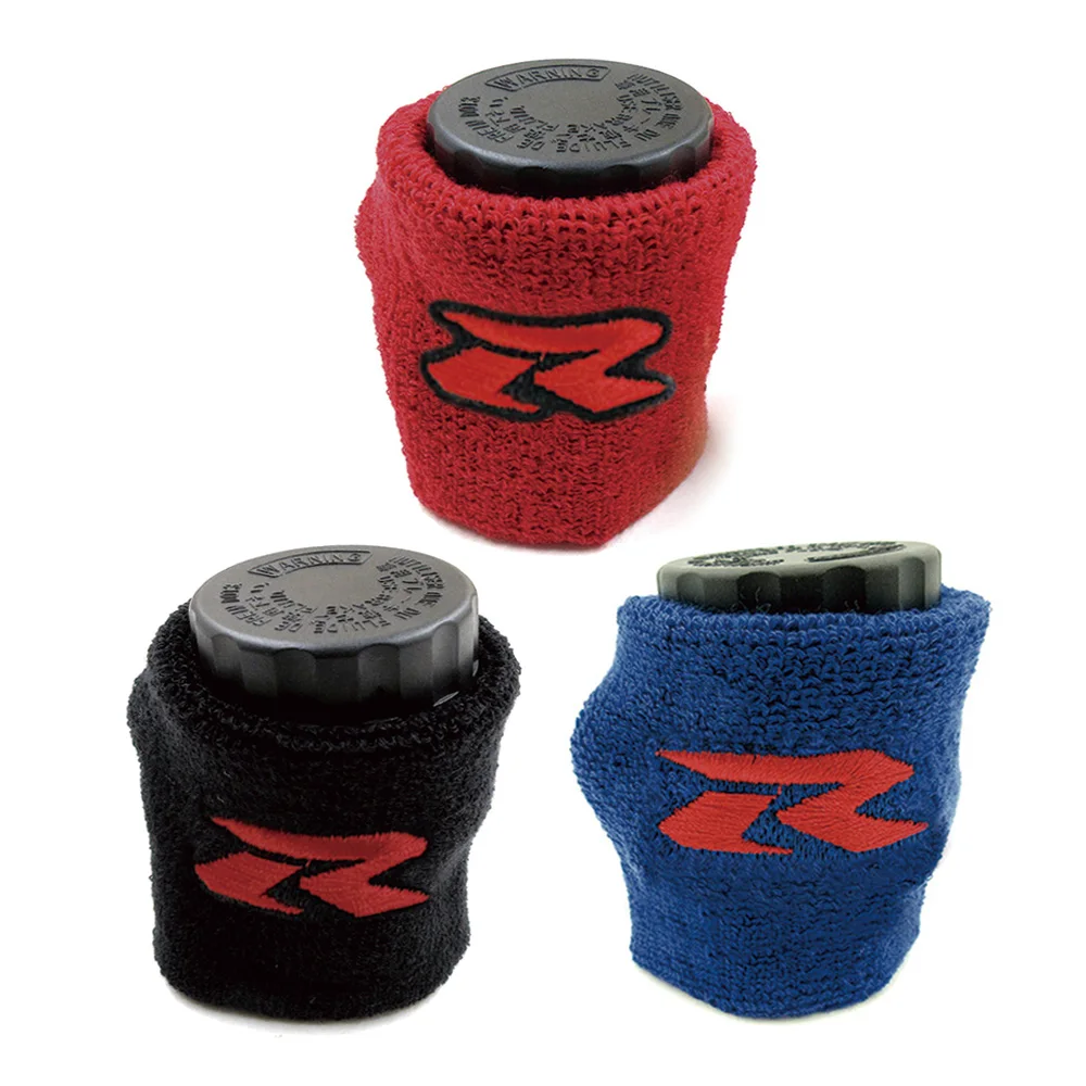 For Suzuki GSXR 250 600 750 1000 Hayabusa GSX-R 1300 Motorcycle Front Fluid Oil Brake Reservoir Sock Cover Protector Accessories
