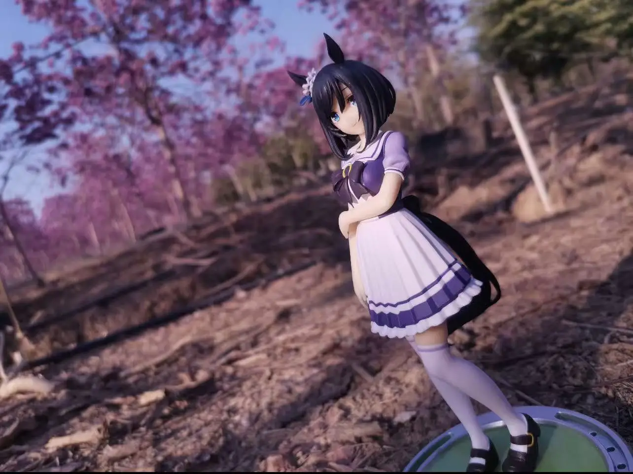 

In Stock Bandai Original Banpresto Uma Musume Pretty Derby Eishin Flash & Hishi Akebono Anime Figure Model Brand New Boxed