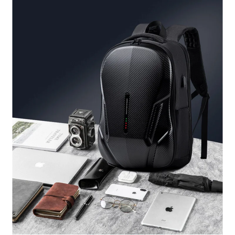 New Business Backpack Daily  Backpack Men's Large Capacity Shock Absorbing Waterproof Schoolbag Laptop Bag