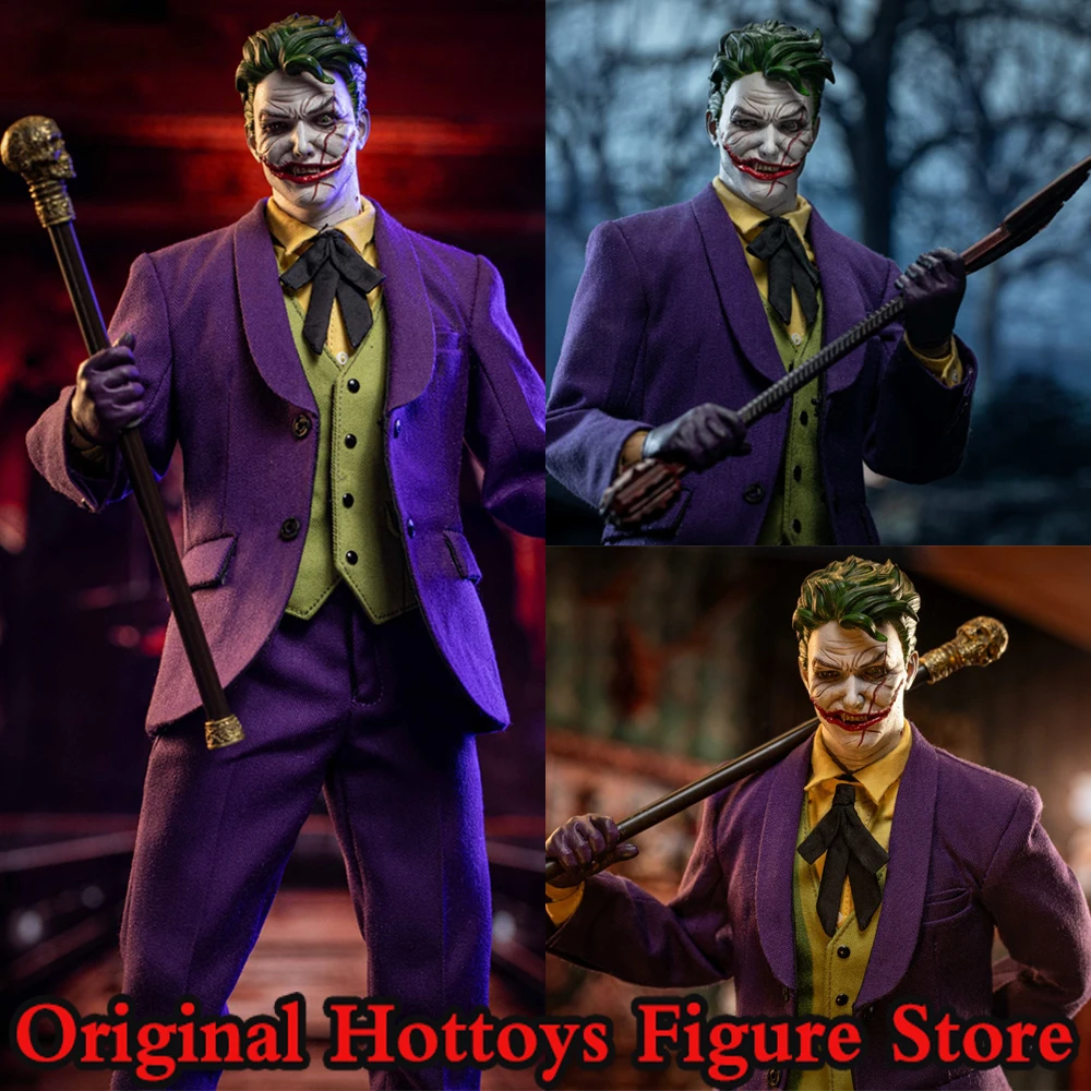 

MICTOYS NO004 1/6 Scale Men Soldier Vampire Clown Purple Suit Version Full Set 12-inches Action Figure Model Doll Fans Gifts
