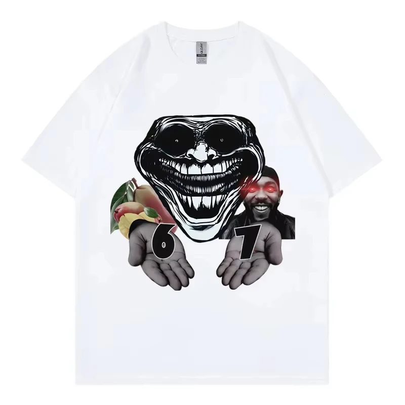 Funny Kendrick Lamar Meme T-shirt Men's Women Hip Hop Vintage Short Sleeve T-shirts Fashion Casual Oversized T Shirt Streetwear