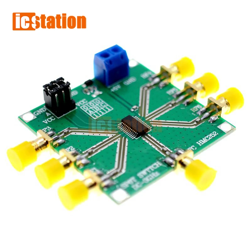 HMC252 DC-3GHz RF غير عاكس SP6T التبديل RF التبديل 3 فولت-5 فولت ل CATV / DBS MMDS