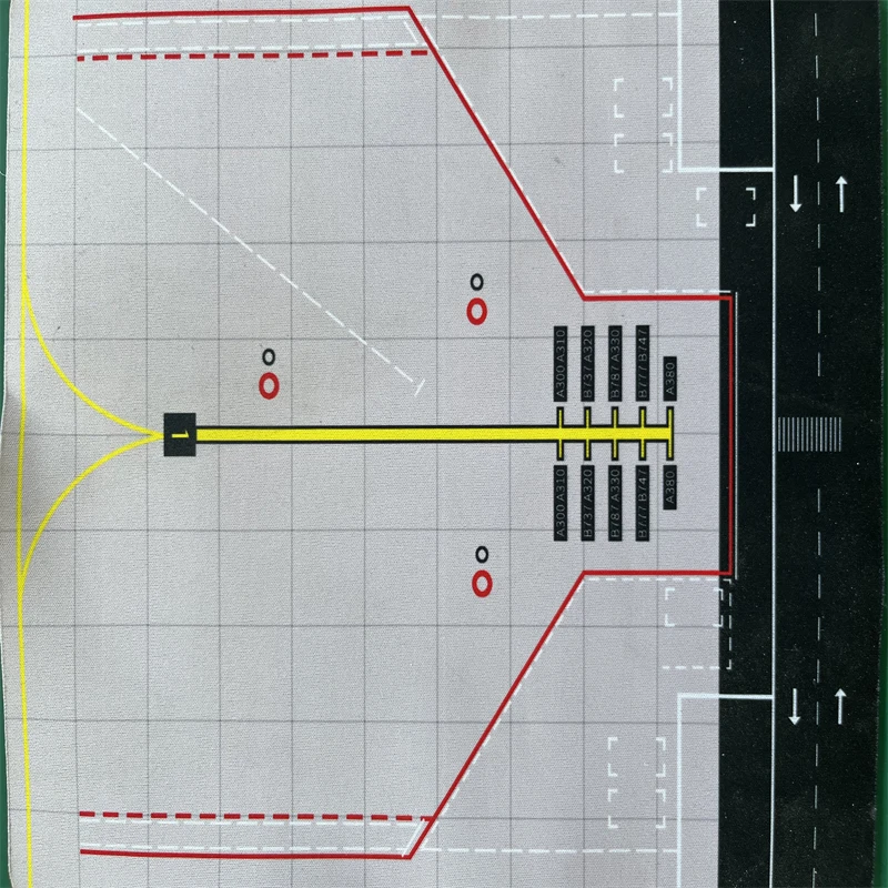 Aircraft Mat Runway Apron Suitable For Model Aircraft Simulation Miniature model plane kits to build model plane Decoration