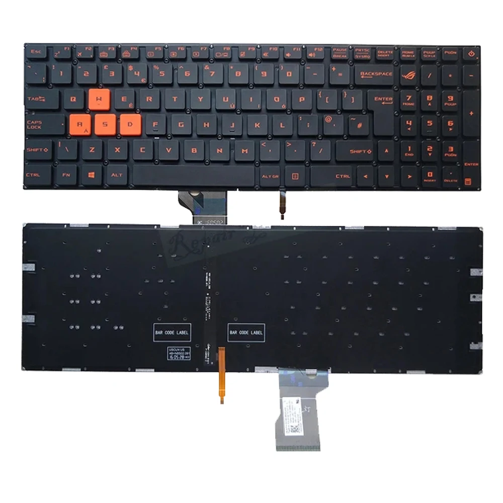 UK Backlight  Laptop Keyboard for Asus ROG strix GL502 GL502V GL502VM GL502VT GL502VY