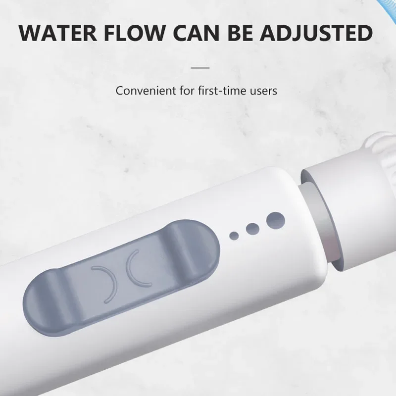 New Faucet Oral Irrigator Portable Teeth Cleaner Dental Water Flosser Pressure Adjustable Water Pick Jet Flossing No Need Charge view 5