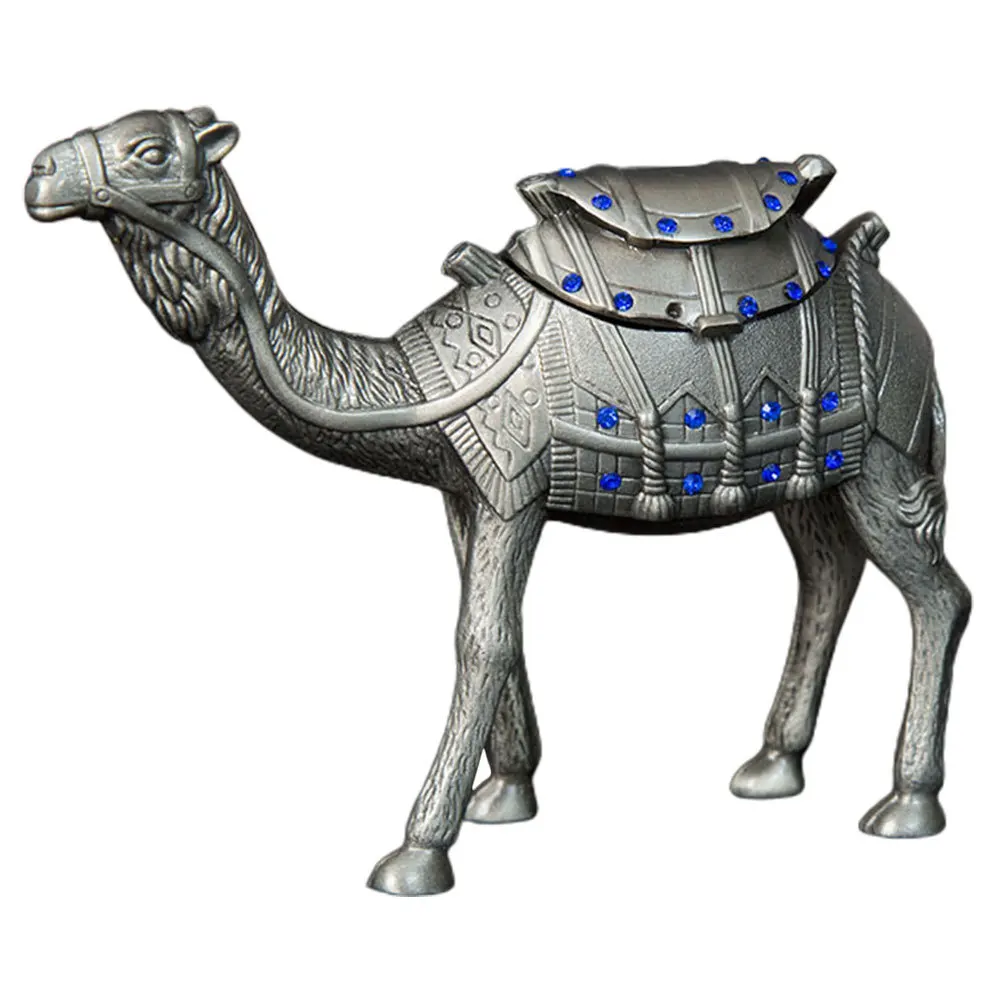 Jewelry Organizer Camel Shape Ring Holder Durable Tin Alloy Jewelry Tray Multi-Function Display for Home Vanity