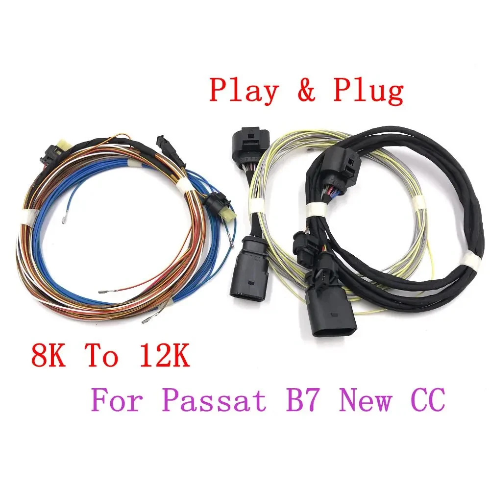 

Play & Plug OPS Parking PLA 2.0 8K To 12K Install Harness Cable Wire For Passat B7 New CC