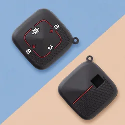 Silicone Car Key Case For ZEEKR 001 Keys Remote Cover Car-styling Holder Shell Protect Accessories Auto Parts Interior Products