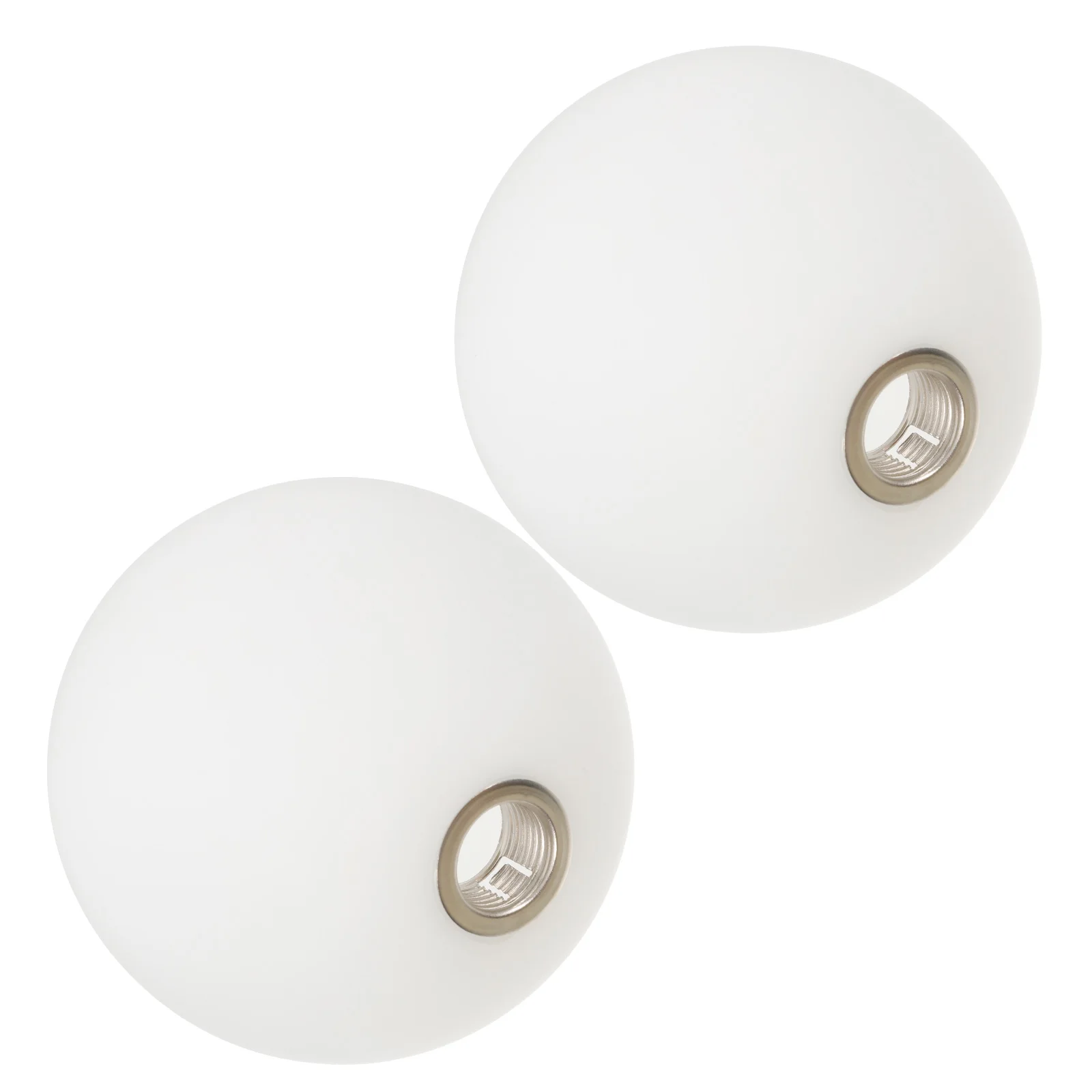 

2Pcs Glass Ceiling Lamp Shade Replacement Pendant Light Globe Ball Shape Cover Modern Decorative Glass Lampshade for Home