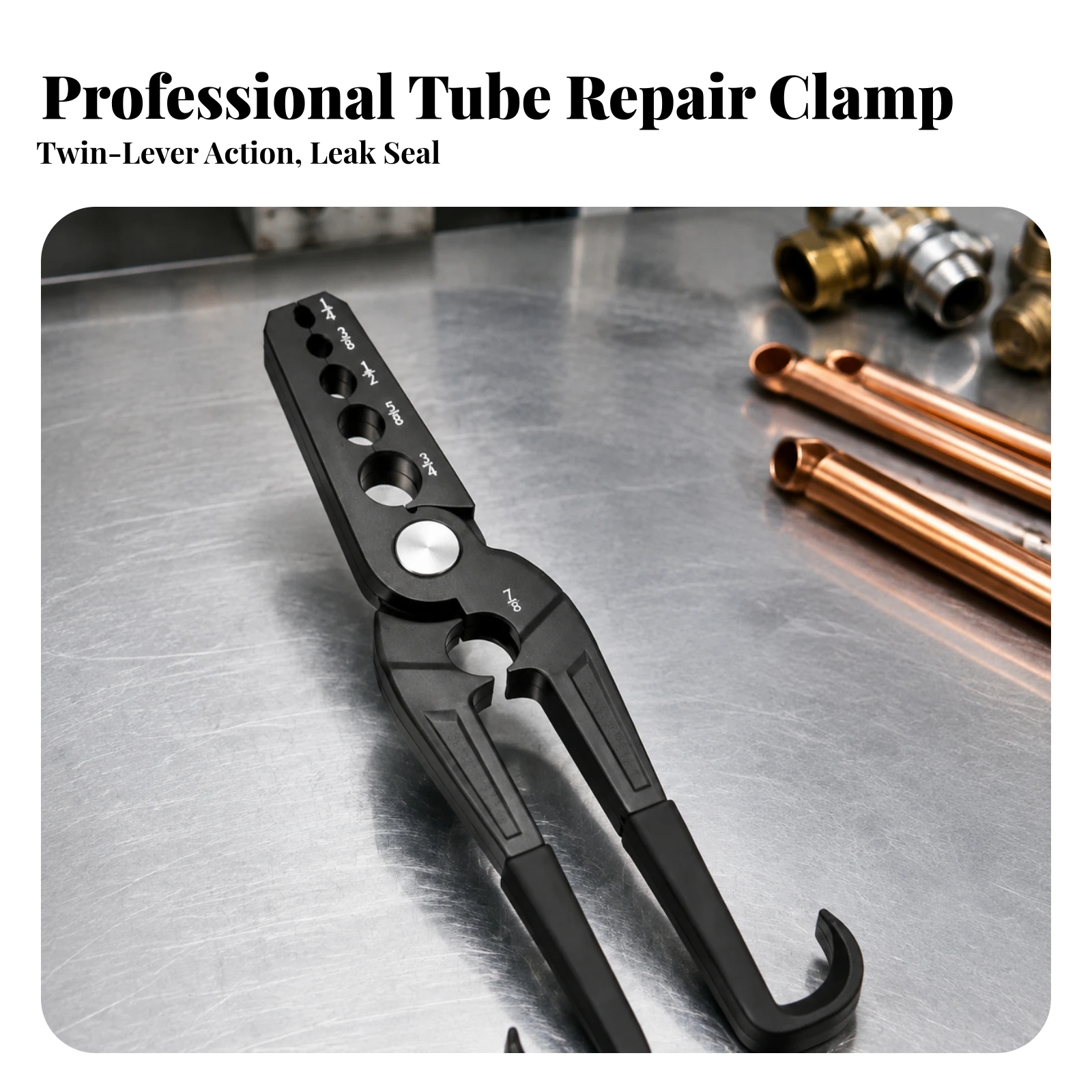 Tube Repair Pliers Sturdy Tube Reshaping Pliers Tubing Repair Tool Sturdy Lightweight for Refrigeration Mechanics