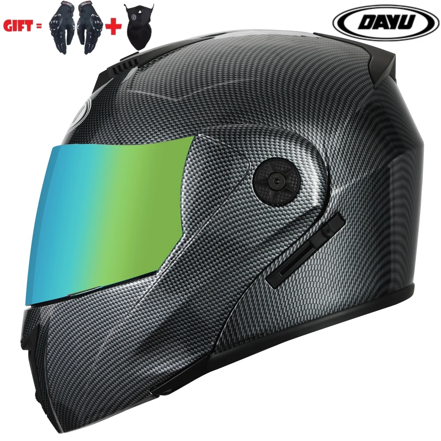 

2 gifts Flip up Motorcycle Helmet Full Face Modular Dual Visors Open Helmets motocross Helmet casque casco capacete cascos