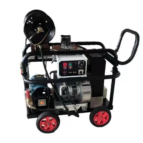 

Factory Direct 220 Bar High Pressure Washer New Condition Street Wash with Hot Water Cleaning Process
