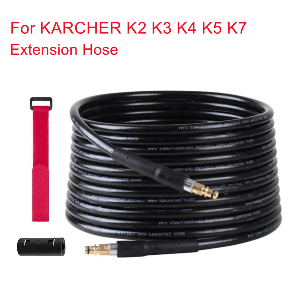 Hochdruck-Waschverlängerungsschlauch für KARCHER K2 K3 K4 K5 K7. Verlängern Sie das Reinigungsrohrkabel