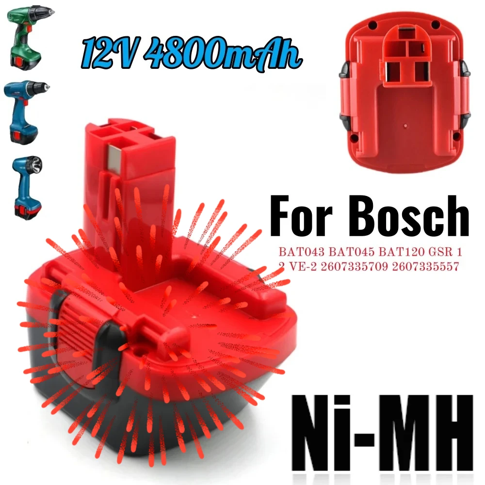 12V 4.8Ah Ni-Mh Rec…