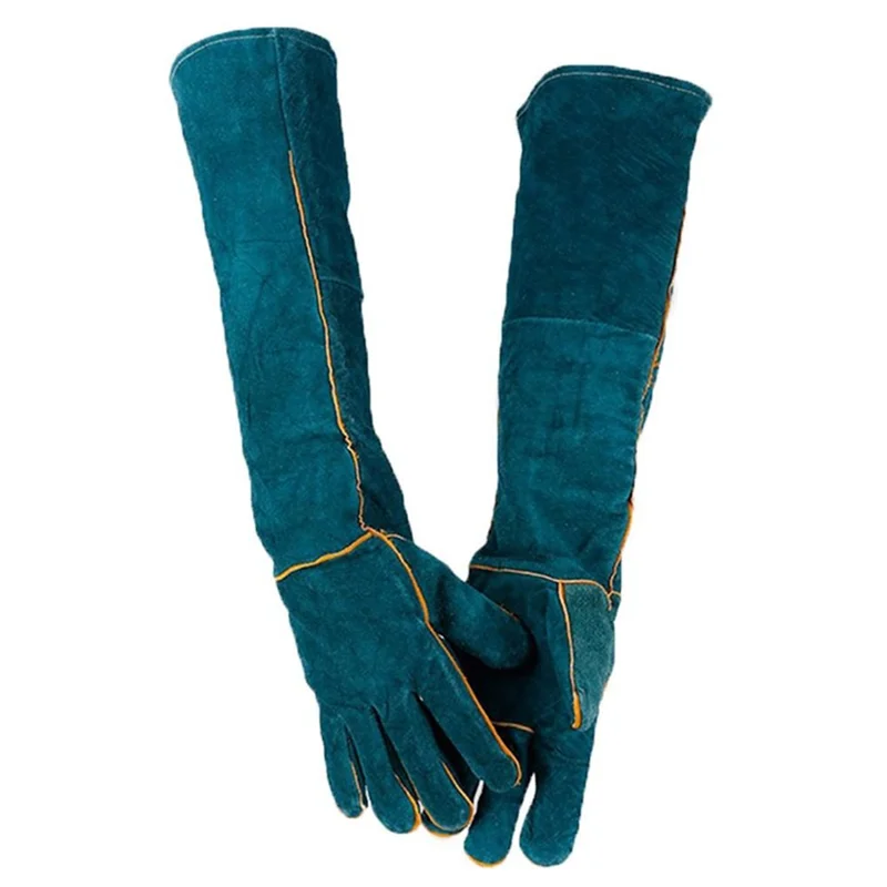 

Safetyglove Pet перчатки для пчеловодства с защитой от укусов, ультра длинные защитные перчатки против царапин для собак, змеи, ящерицы, обучение купанию, 2 шт.