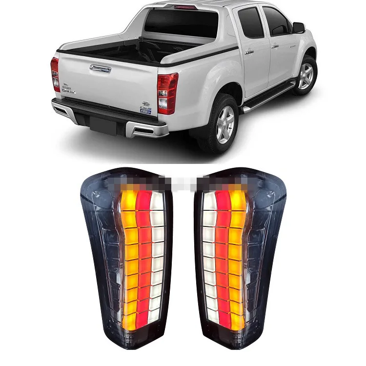 Suitable for Isuzu ISUZU D-MAX 2019 D-MAX Tail Light LED Rear Light Brake Light Plug and Play