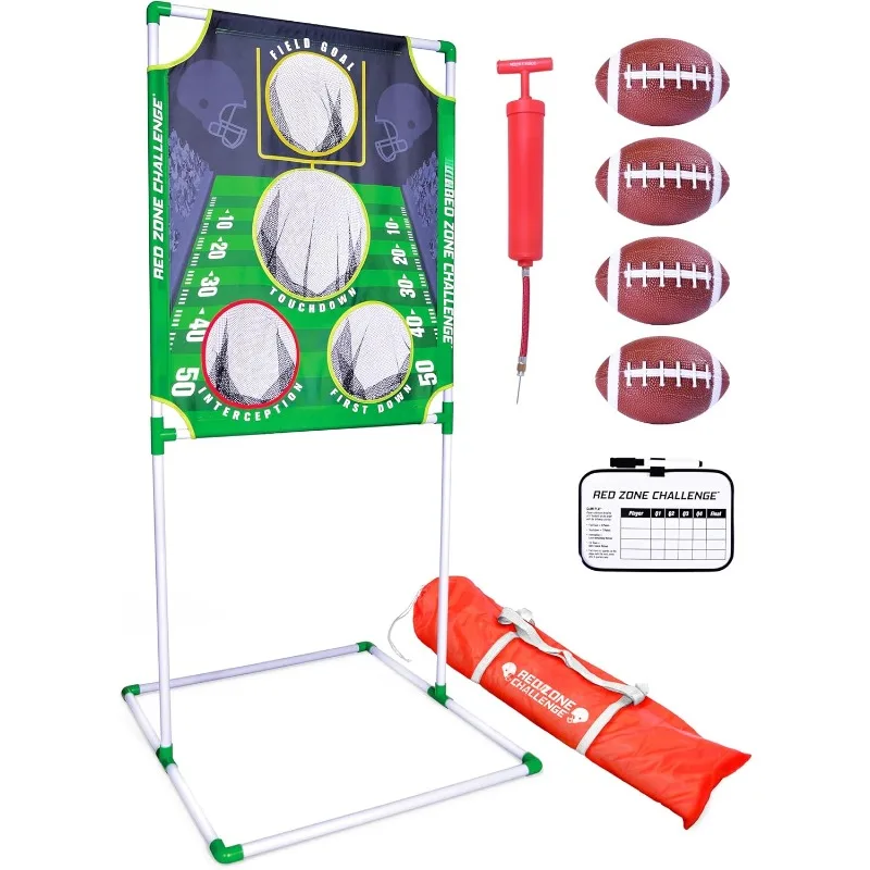 Football & Baseball Toss Games Available in Football Red Zone Challenge or Baseball Pro Pitch Challenge - Choose Between