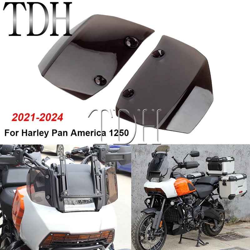 Widened Side Windshield For Harley Pan America 1250 Special RA1250S RA1250 RA1250SE RA 1250 2021-2026 Motorcycle Windscreens
