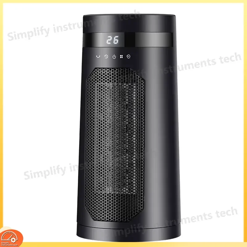 1500W Space Heater Portable Indoor Heating Fan Quick Warmth Energy Saving Compact Flame Effect for Bedroom Home