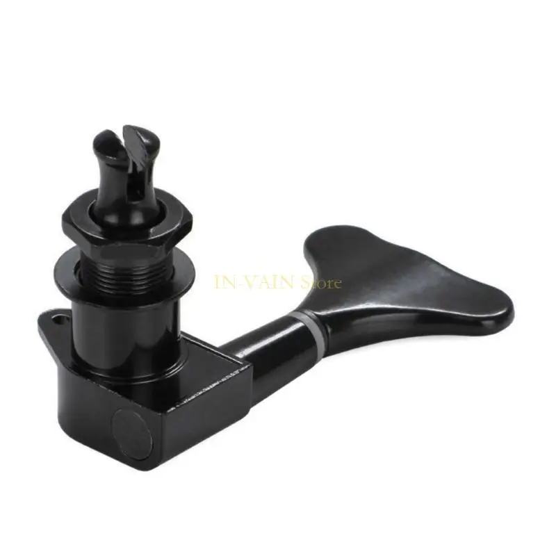 M5TC Bass Tuning Peg Electric Bass Opened Machine Head Knobs Bass String Turner for 4 String Bass Guitar Bass Right/Left