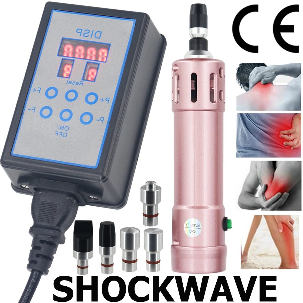 New Shockwave Therapy Machine Chiropractic Tools For ED Treatment Portable Shock Wave Portable Body Relaxation Muscle Massager