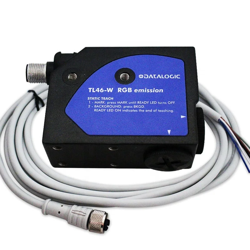 

Итальянский DATALOGIC TL46-W-815G Mark Sensor, датчик контрастности, фотоэлектрический датчик