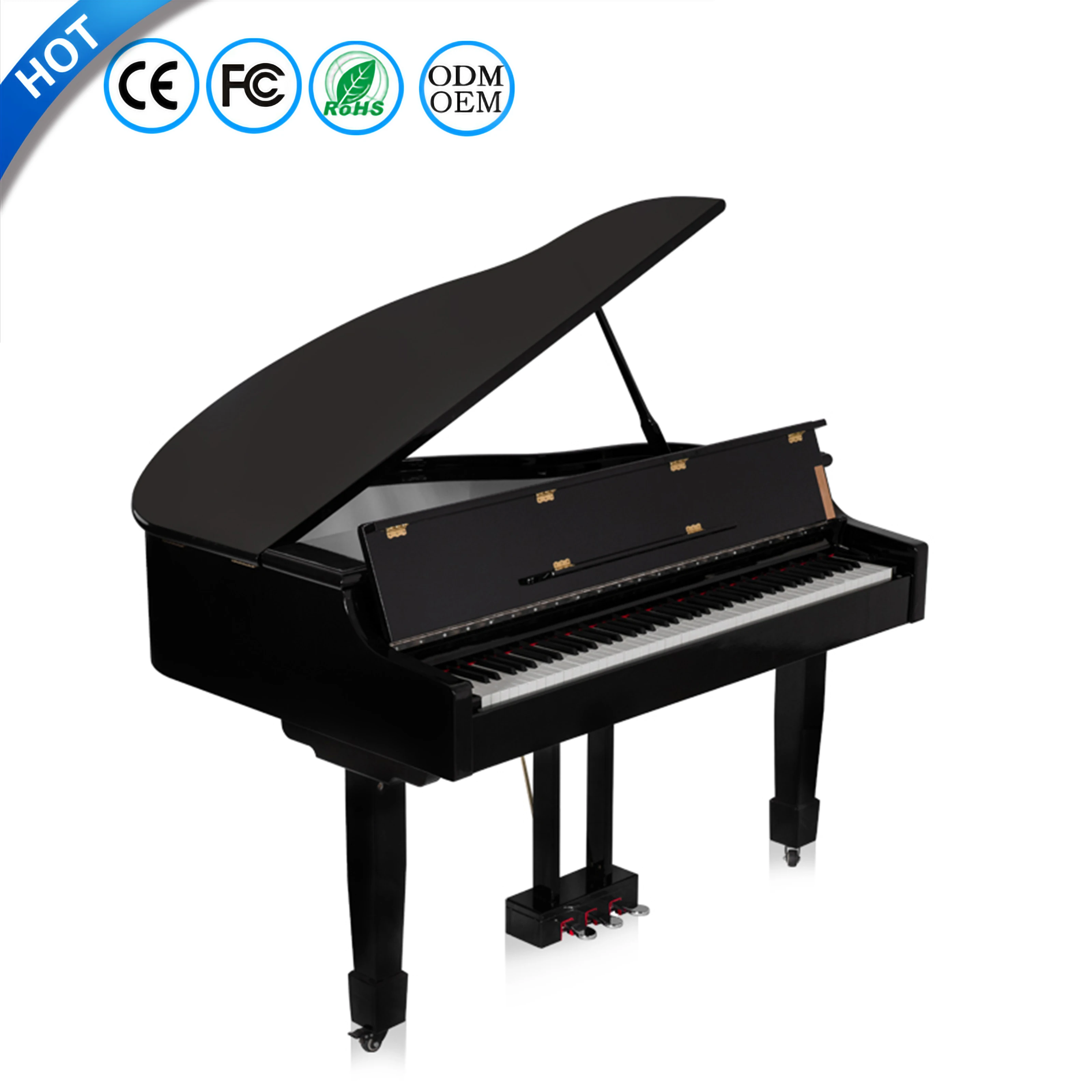 BLANTH Price Grand Pianos Digital Upright Teclado De Piano 88 Key Weighted Digital Piano Professionnel Music Keyboard