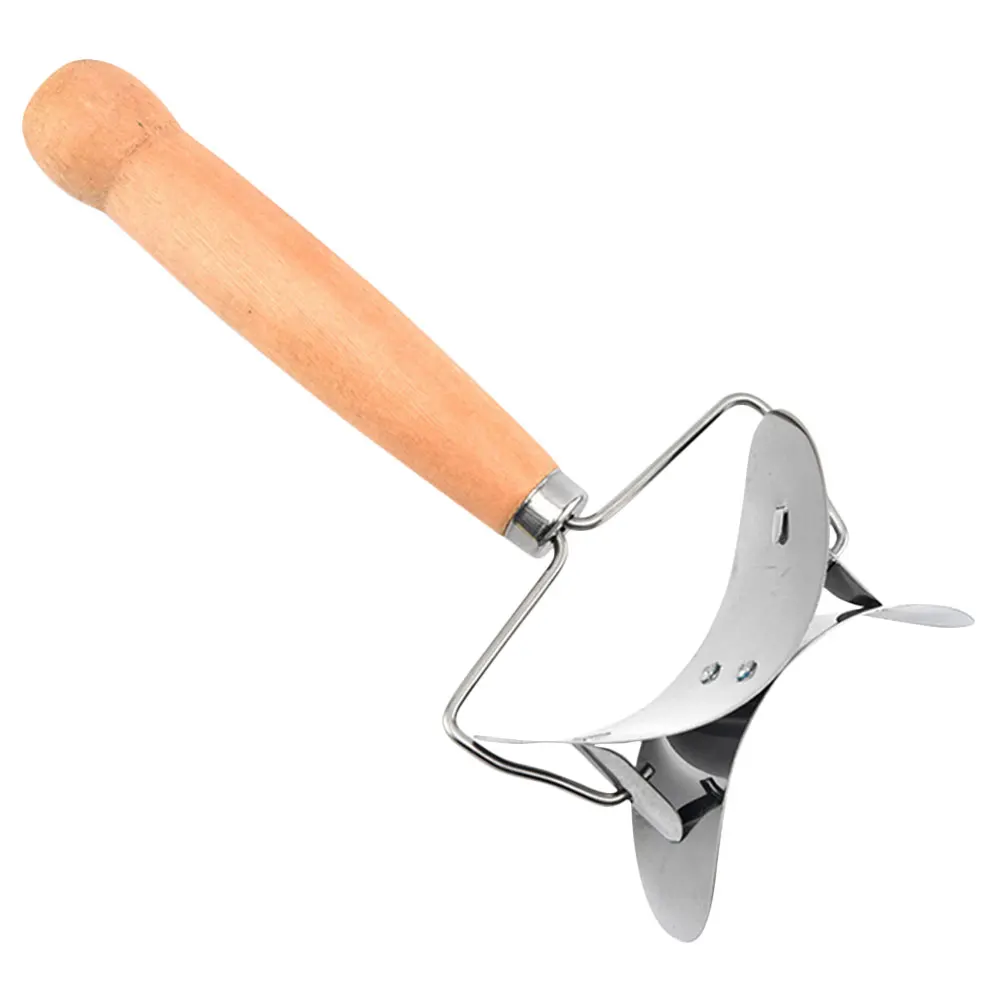 

Dumpling Skin Stainless Steel Mold Wood Handle Kitchen Tool Pancake Maker Easy Use Non Stick Surface Perfect Gift