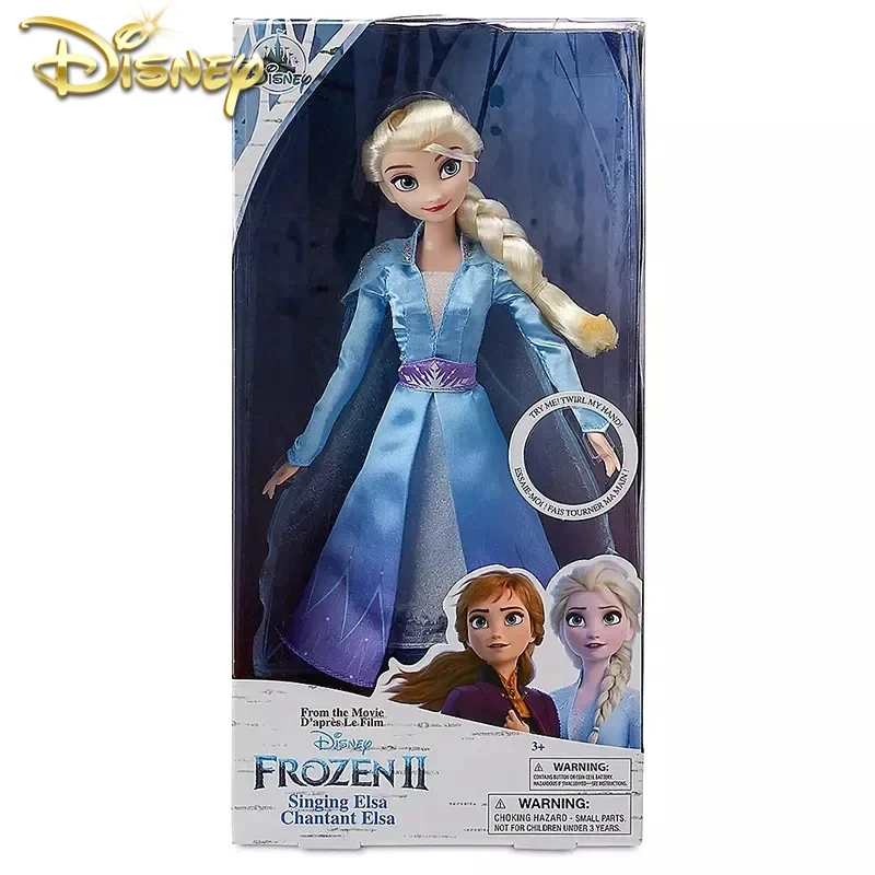 

New Frozen 2 Elsa Anna Figure Elsa Dolls Singing Soundmaking Doll Princess Doll Toys Snow Queen Children Girls Toys