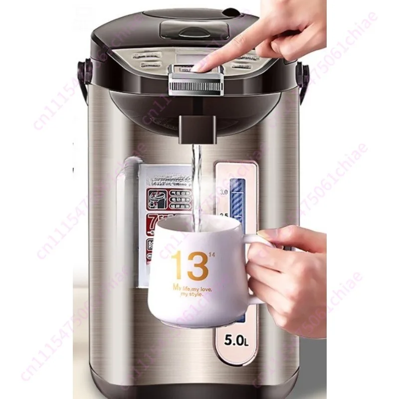 Stainless 4L5L6L Inner Tank Electric Heater Fully Thermal Insulation Integrated  Electric Heating 7-stage Temperature Selection