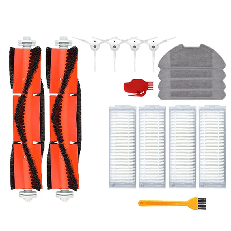 Запчасти для робота-пылесоса Xiaomi Mi 2 Lite/Mi, швабра 2 Pro / MJSTL/MJST1SHW, основная боковая щетка, фильтр НЕРА