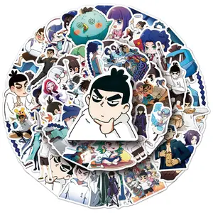 10/50 Buah Gunting Tujuh Stiker Grafiti Stiker Kartun Cina Lucu untuk Ponsel Laptop Cangkir Gitar Stiker Tahan Air Mobil Mainan Anak 6 gunting penjualan terbaik tujuh - №