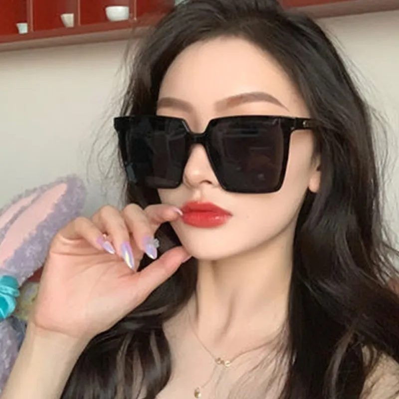 Square Sunglasses Women Oversized Vintage Sun Glasses for Men Designer Eyewear Driver Glasses Shades for Female Gafas De Sol