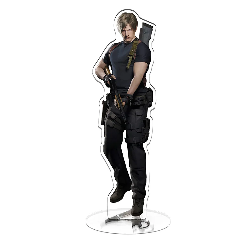 

HOT RE4 Resident Evil 4 Evil Castle 4 Reset version of the game surrounding 15CM acrylic stand wholesale Model Christmas Gift