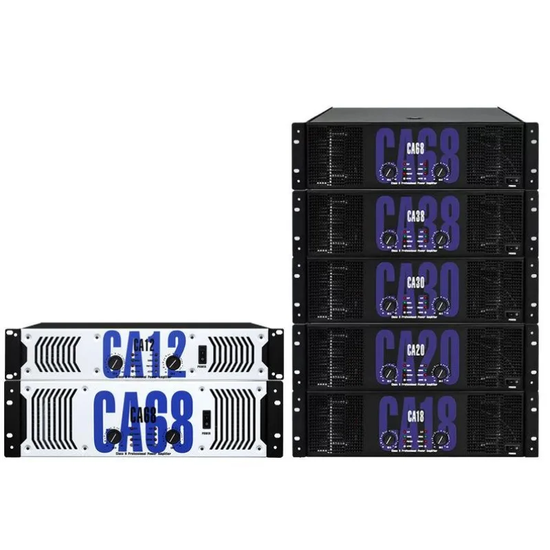 Dual channel professional performance wedding speaker high power, amplifier