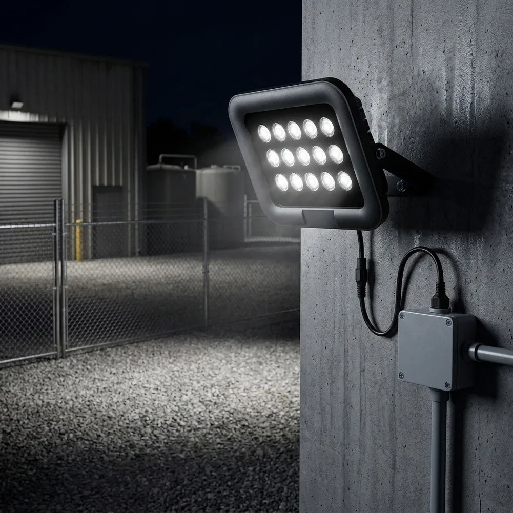 12V 850nm Infrared LED Array Light With IP65 Waterproof Metal Housing For CCTV Security Camera Low-Light Enhancement